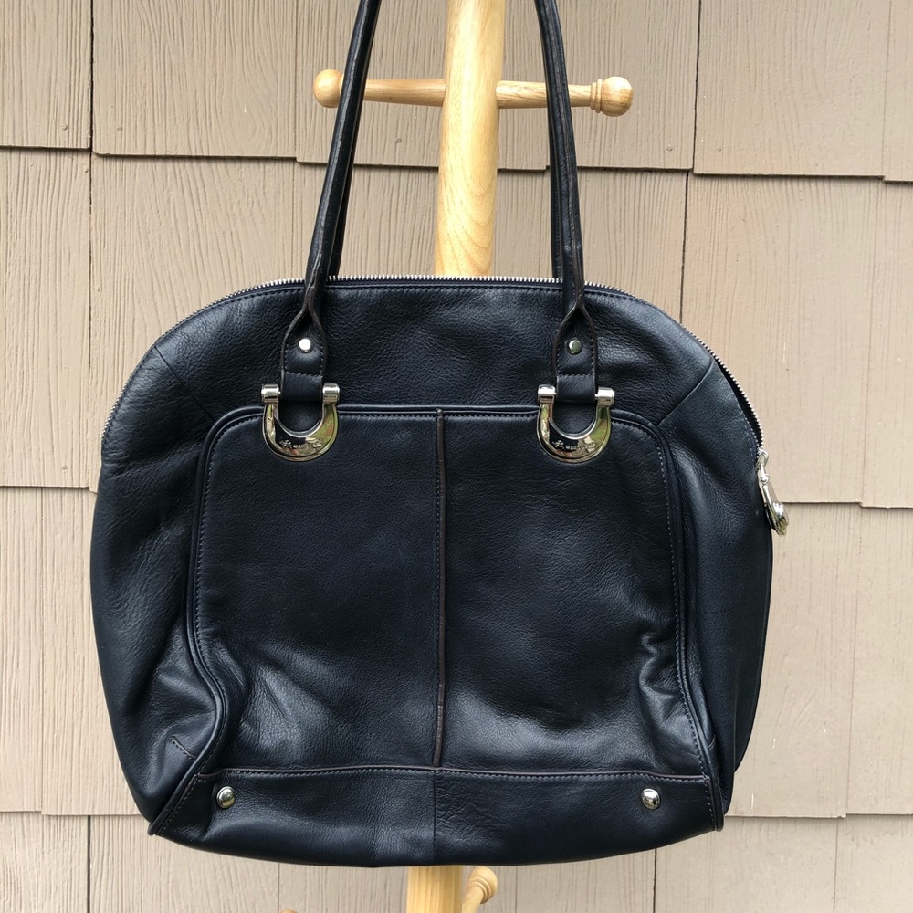 B. Makowsky Black Shoulder Bag Purse